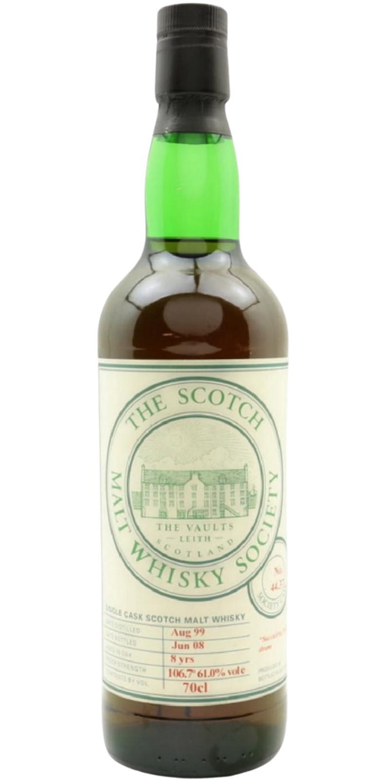 Craigellachie 1999 SMWS 44.37  Succulent, fireside dram