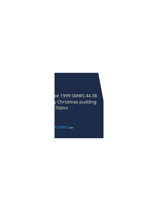Craigellachie 1999 SMWS 44.38  Hot & spicy Christmas pudding