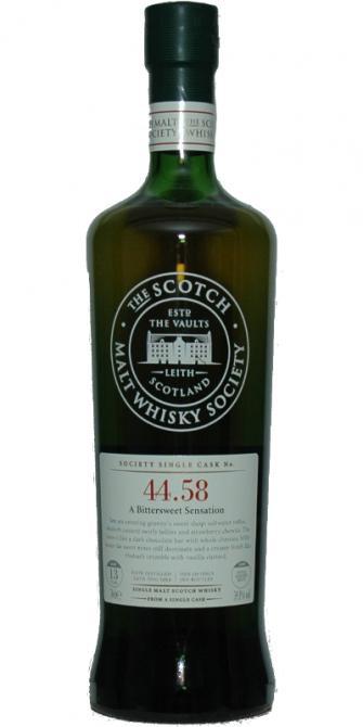 Craigellachie 1999 SMWS 44.58  A Bittersweet Sensation