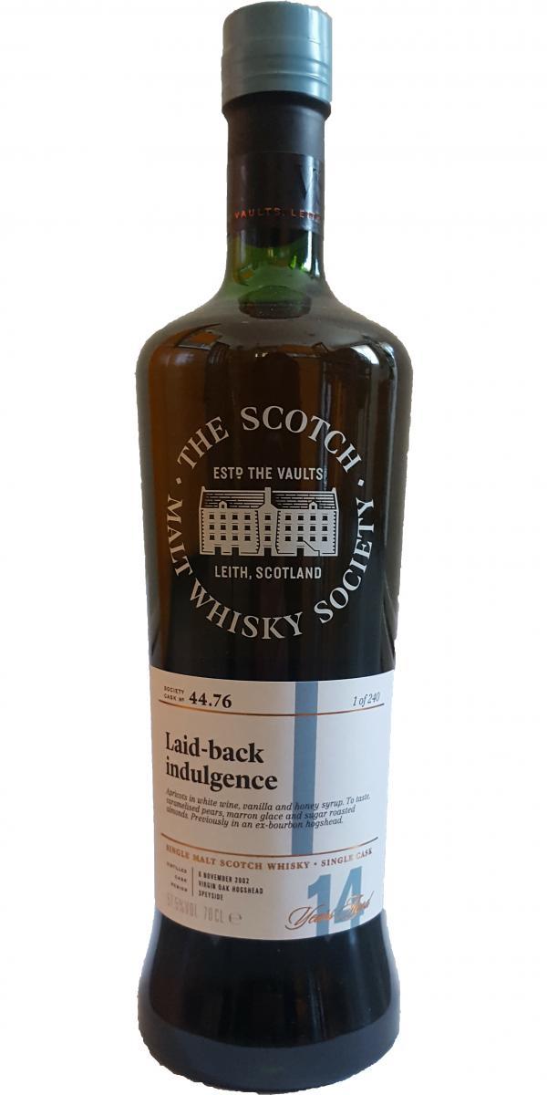 Craigellachie 2002 SMWS 44.76  Laid-back indulgence