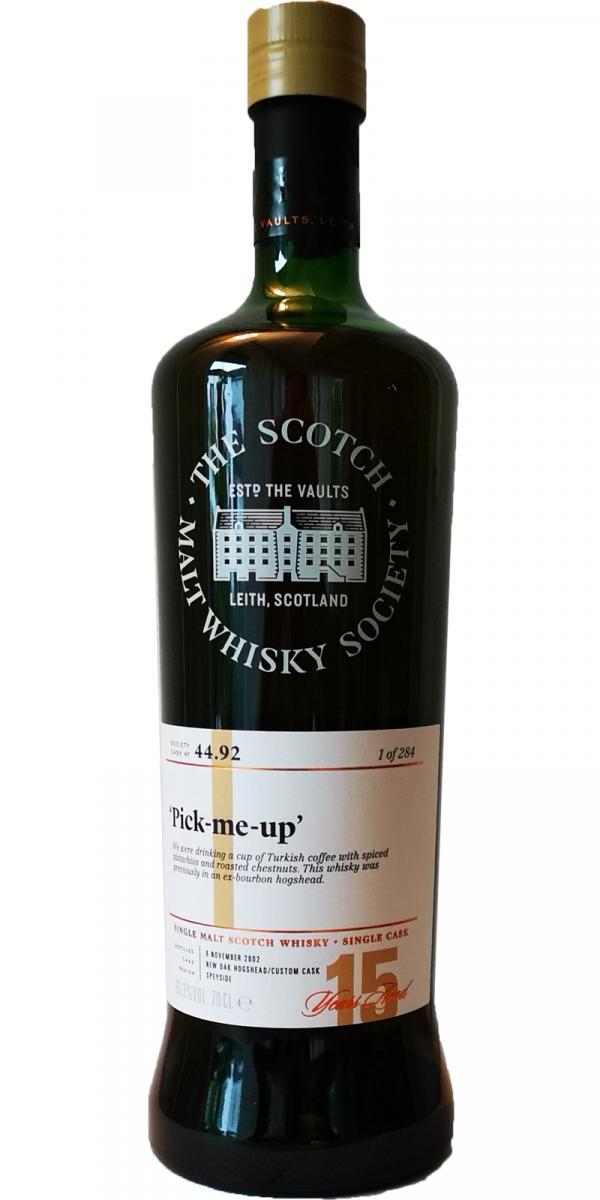 Craigellachie 2002 SMWS 44.92  'Pick-me-up'