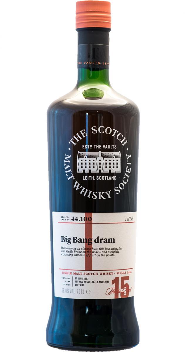 Craigellachie 2003 SMWS 44.100  Big Bang dram