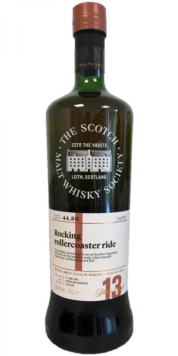 Craigellachie 2003 SMWS 44.80  Rocking rollercoaster ride