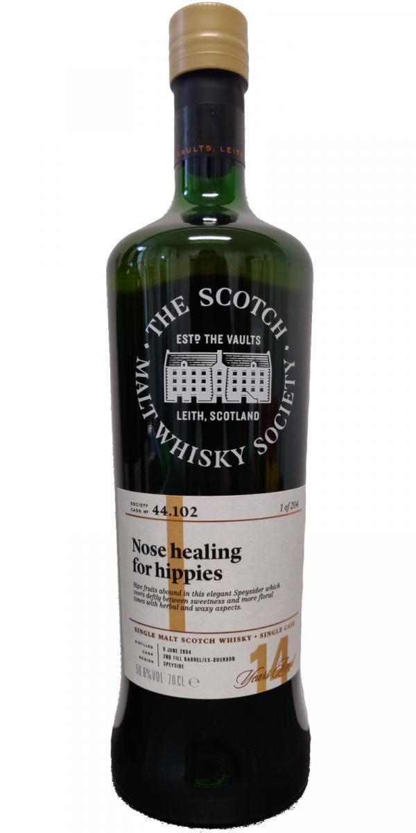 Craigellachie 2004 SMWS 44.102  Nose healing for hippies