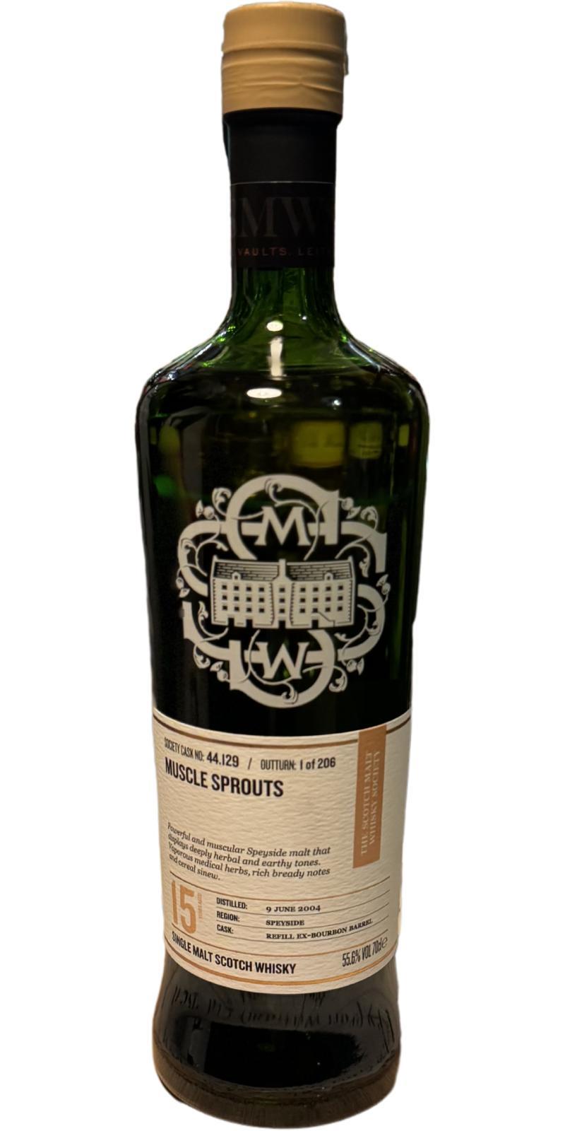 Craigellachie 2004 SMWS 44.129  Muscle sprouts