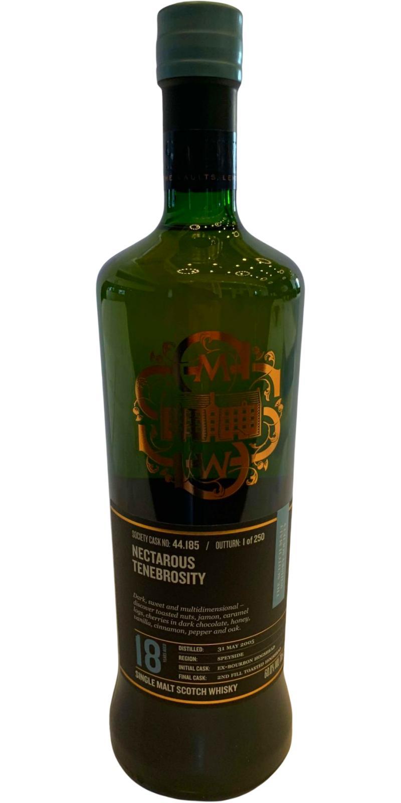 Craigellachie 2005 SMWS 44.185  Nectarous tenebrosity