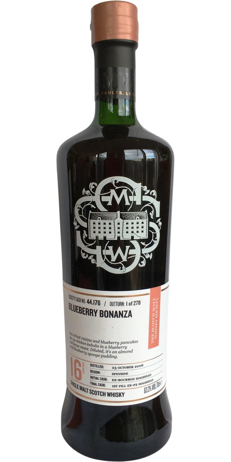 Craigellachie 2006 SMWS 44.176  Blueberry bonanza