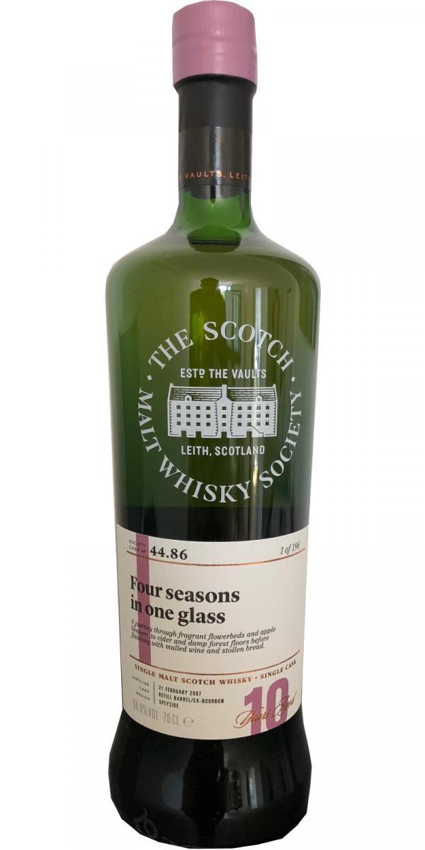 Craigellachie 2007 SMWS 44.86  Four seasons in one glass