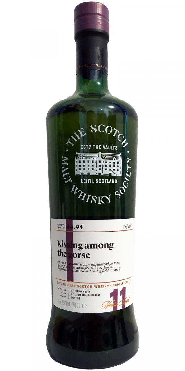 Craigellachie 2007 SMWS 44.94  Kissing among the gorse