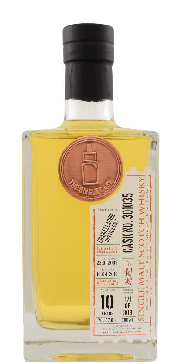 Craigellachie 2009 TSCL  The Single Cask