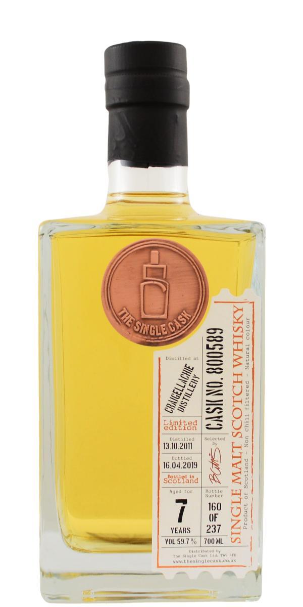 Craigellachie 2011 TSCL  The Single Cask