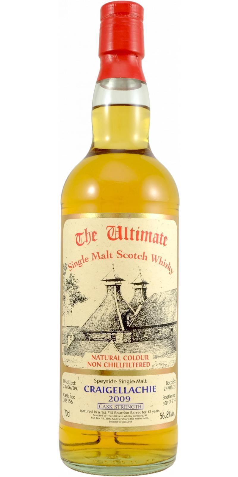 Craigellachie 2009 vW  The Ultimate - Cask Strength