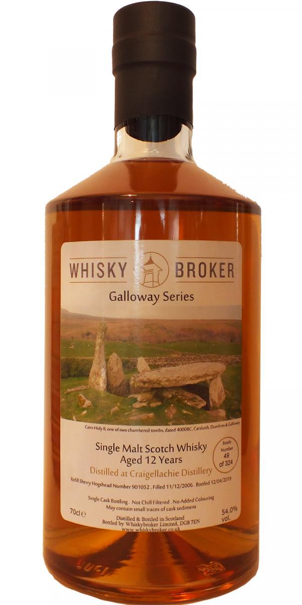 Craigellachie 2006 WhB  Galloway Series