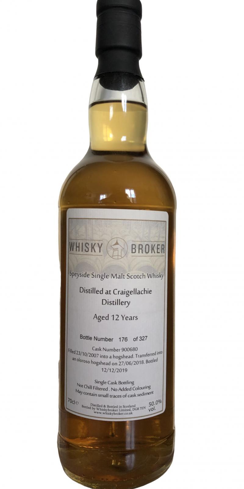 Craigellachie 2007 WhB