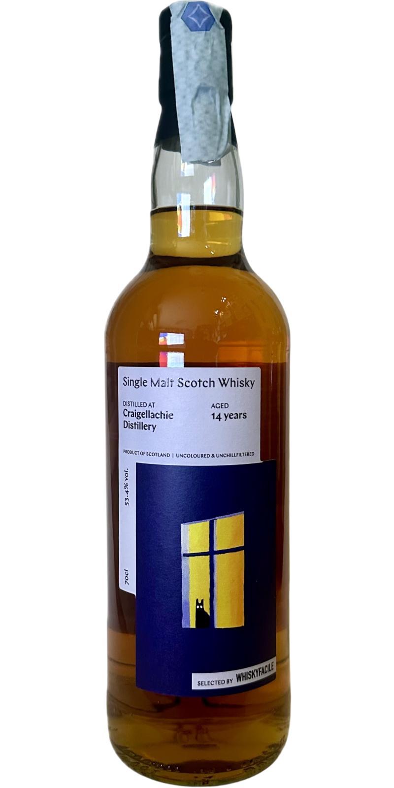 Craigellachie 2009 Wfa  The Black Cat Series