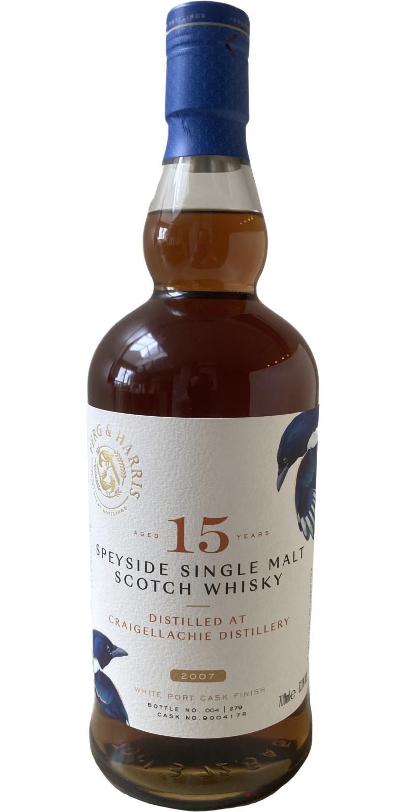 Craigellachie 2007 YoSp  Ferg & Harris