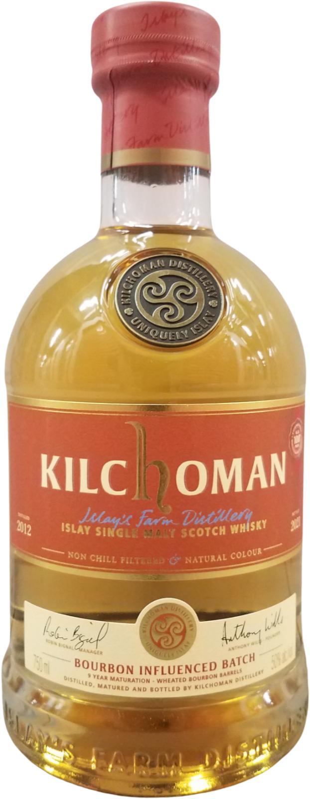 Kilchoman 09-year-old  Small Batch Release - B.I.B Bourbon Influenced Batch