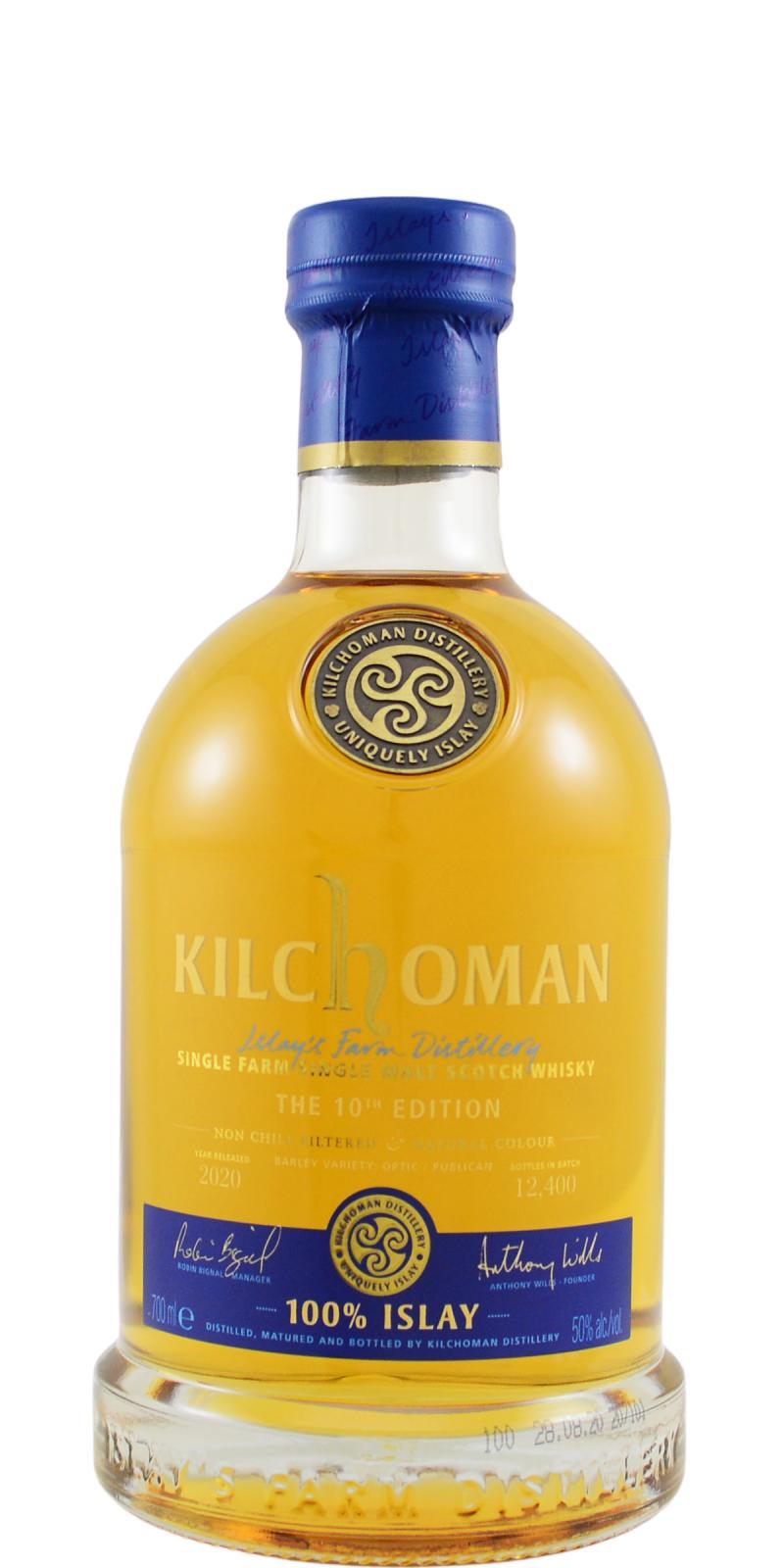 Kilchoman 09-year-old  100% Islay - The 10th Edition