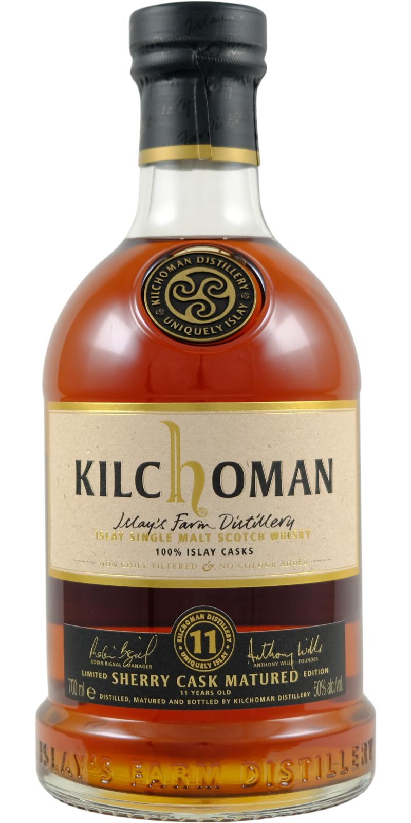 Kilchoman 11-year-old  100% Islay