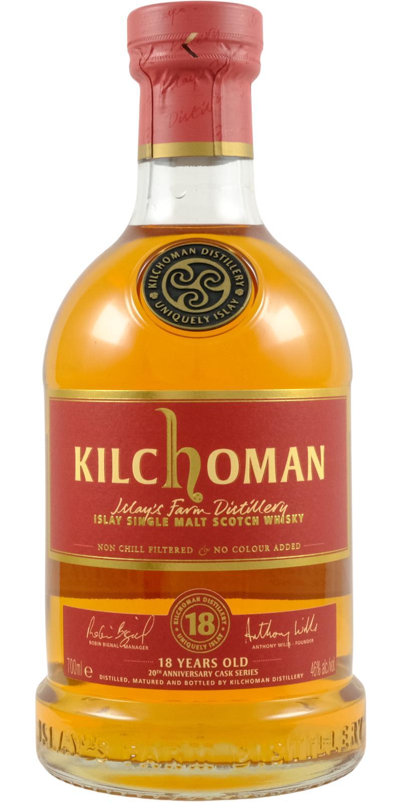 Kilchoman 2006  20th Anniversary Cask Series