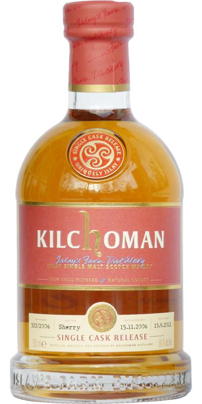 Kilchoman 2006  Single Cask for Kensington Wine Market