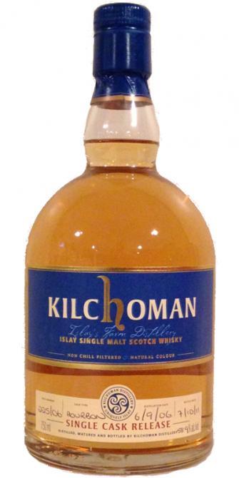 Kilchoman 2006  Single Cask for ImpEx Beverages Inc.