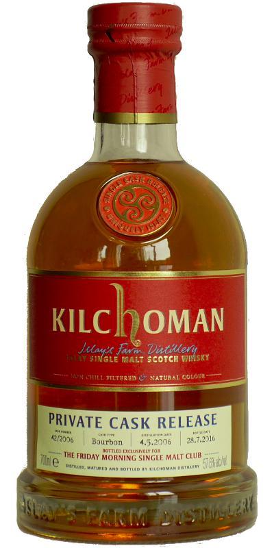 Kilchoman 2006  Single Cask Release
