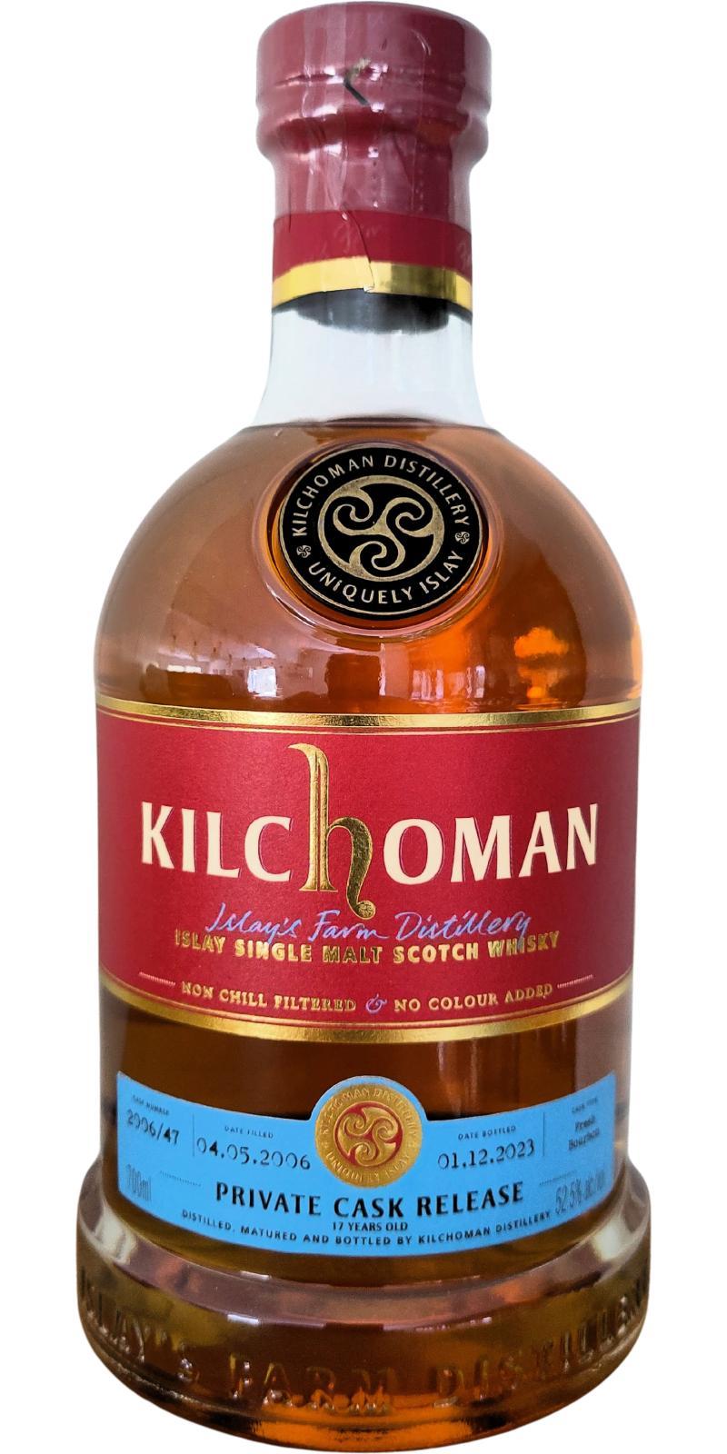 Kilchoman 2006  Private Cask Release