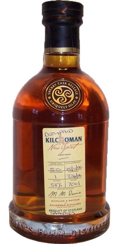 Kilchoman 2006  New Spirit