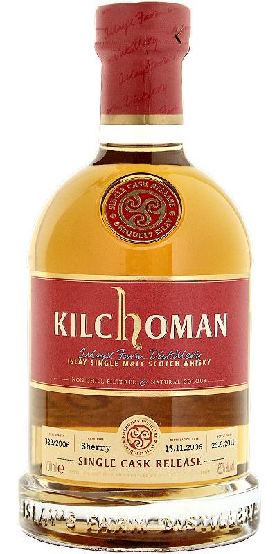 Kilchoman 2006  Single Cask for German Tasting Tour