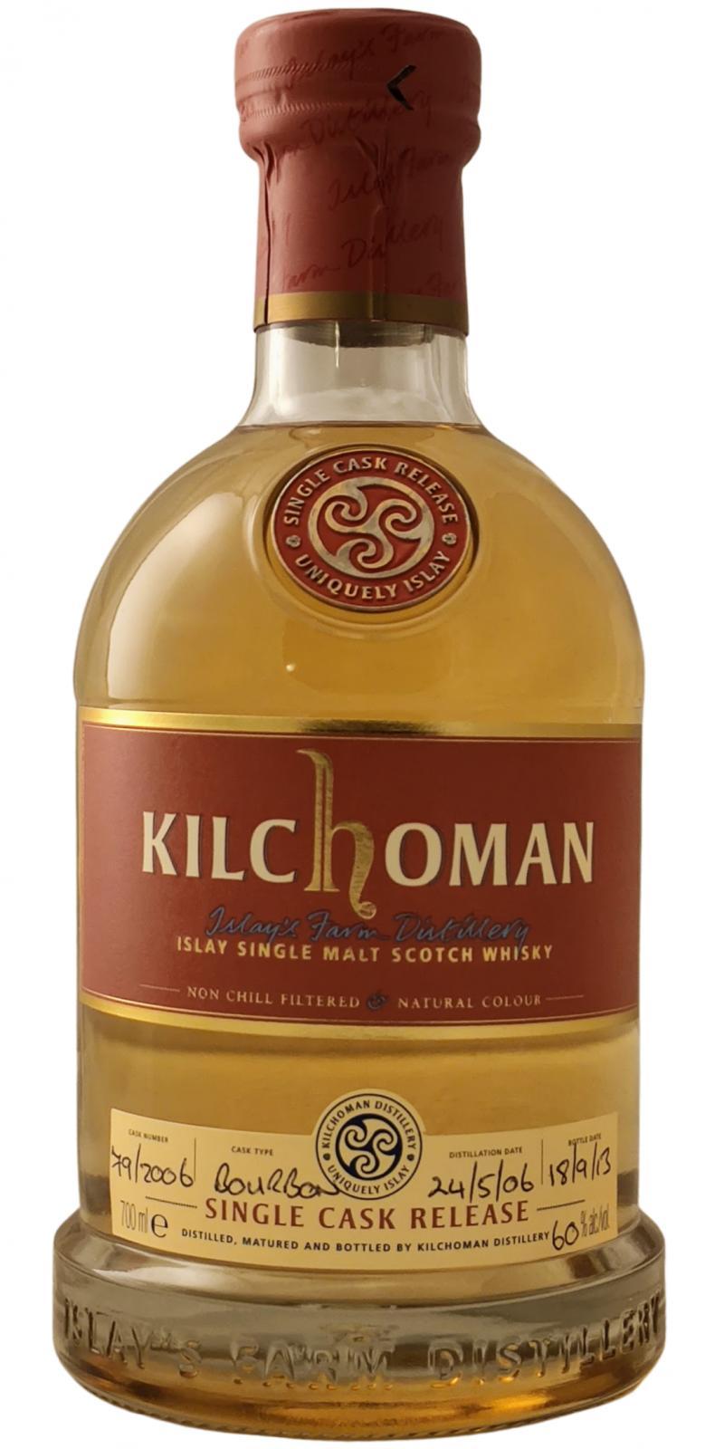 Kilchoman 2006  Single Cask Release