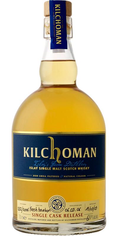 Kilchoman 2006  Single Cask for LMDW