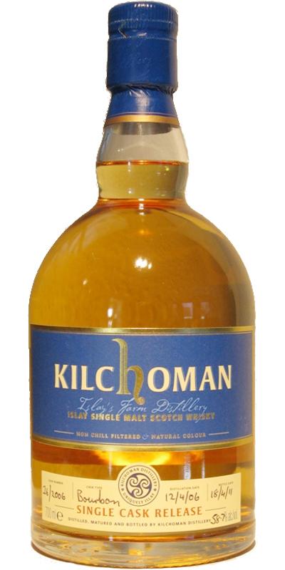 Kilchoman 2006  Single Cask for Distillery Shop