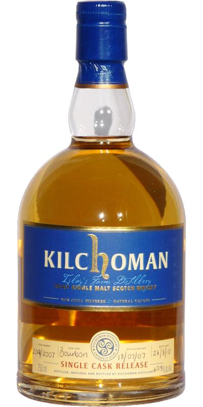 Kilchoman 2007  Single Cask for The Whisky Shop