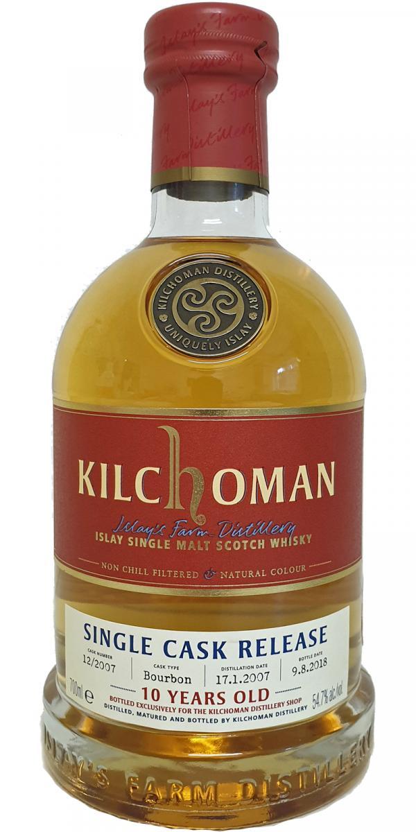 Kilchoman 2007  Single Cask Release