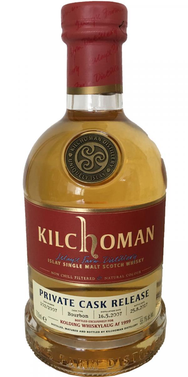 Kilchoman 2007  Private Cask Release