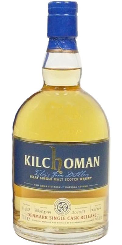 Kilchoman 2007  Denmark Single Cask Release