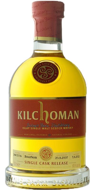 Kilchoman 2007  Single Cask for LMDW