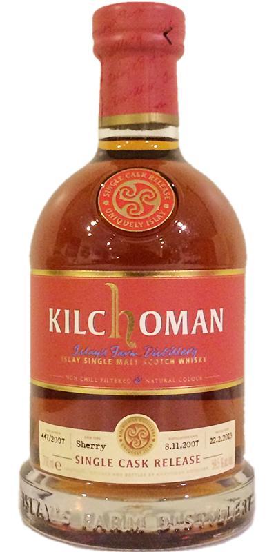 Kilchoman 2007  Single Cask Release