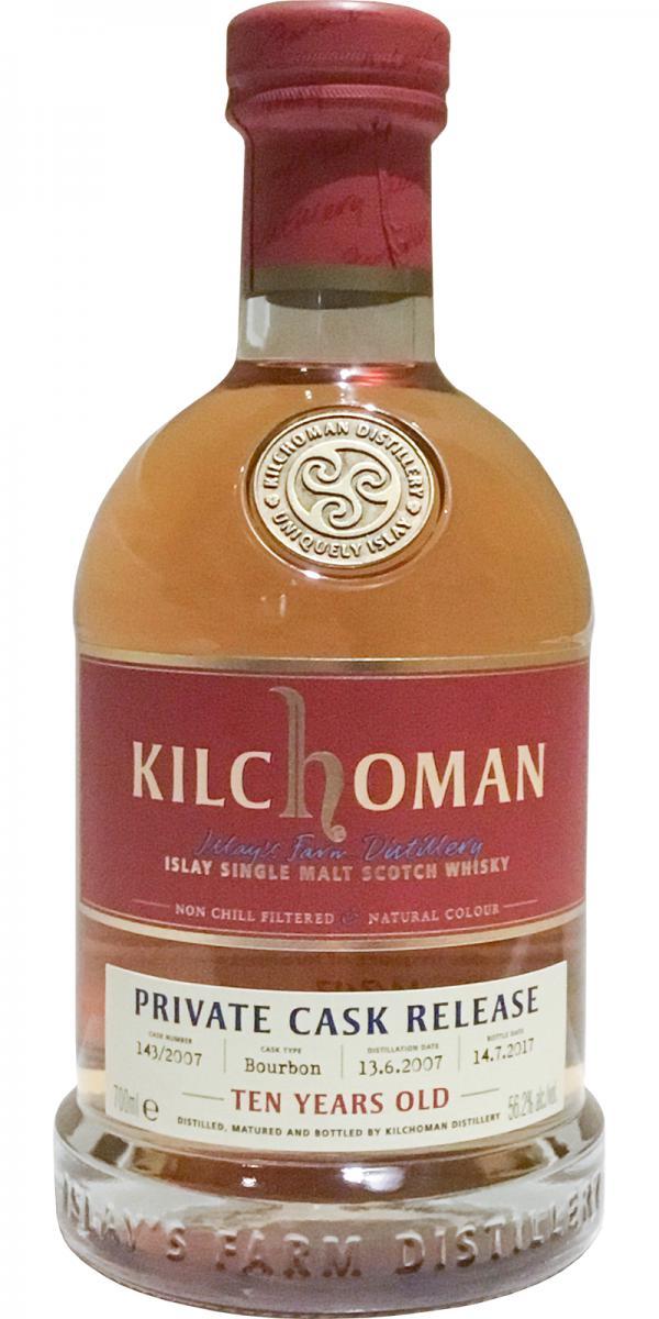 Kilchoman 2007  Private Cask Release