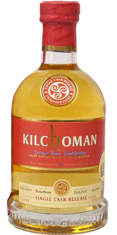 Kilchoman 2007  Single Cask for Tokyo international bar show