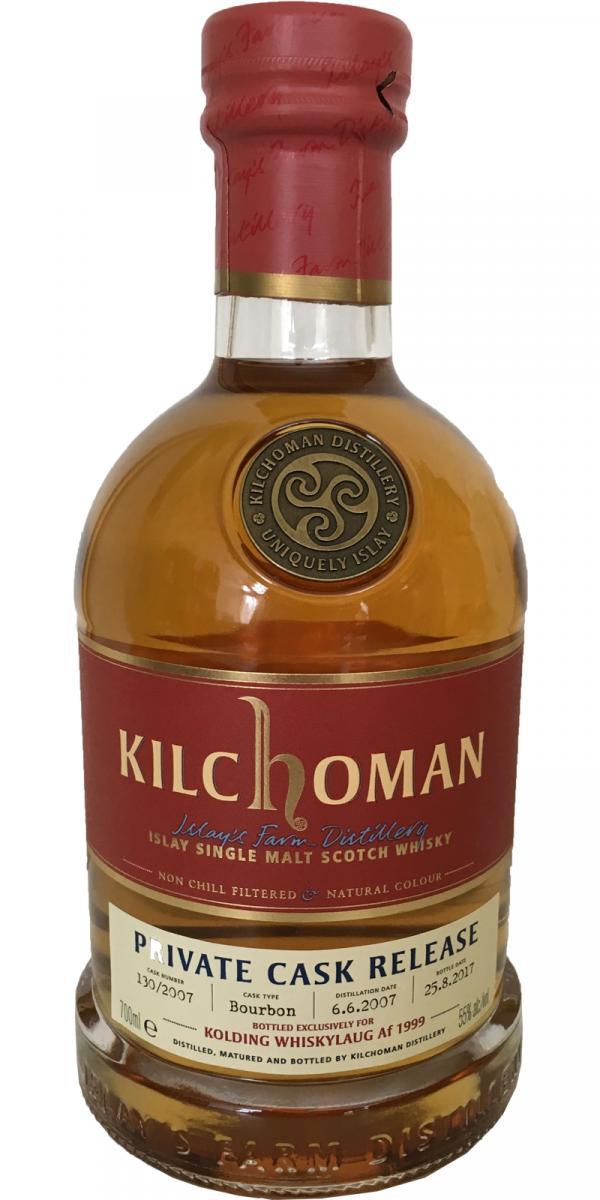 Kilchoman 2007  Private Cask Release