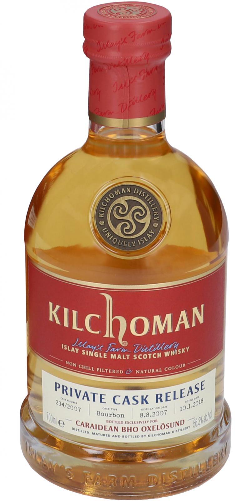 Kilchoman 2007  Private Cask Release