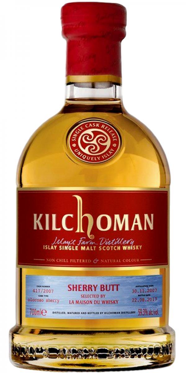 Kilchoman 2007  Sherry Butt