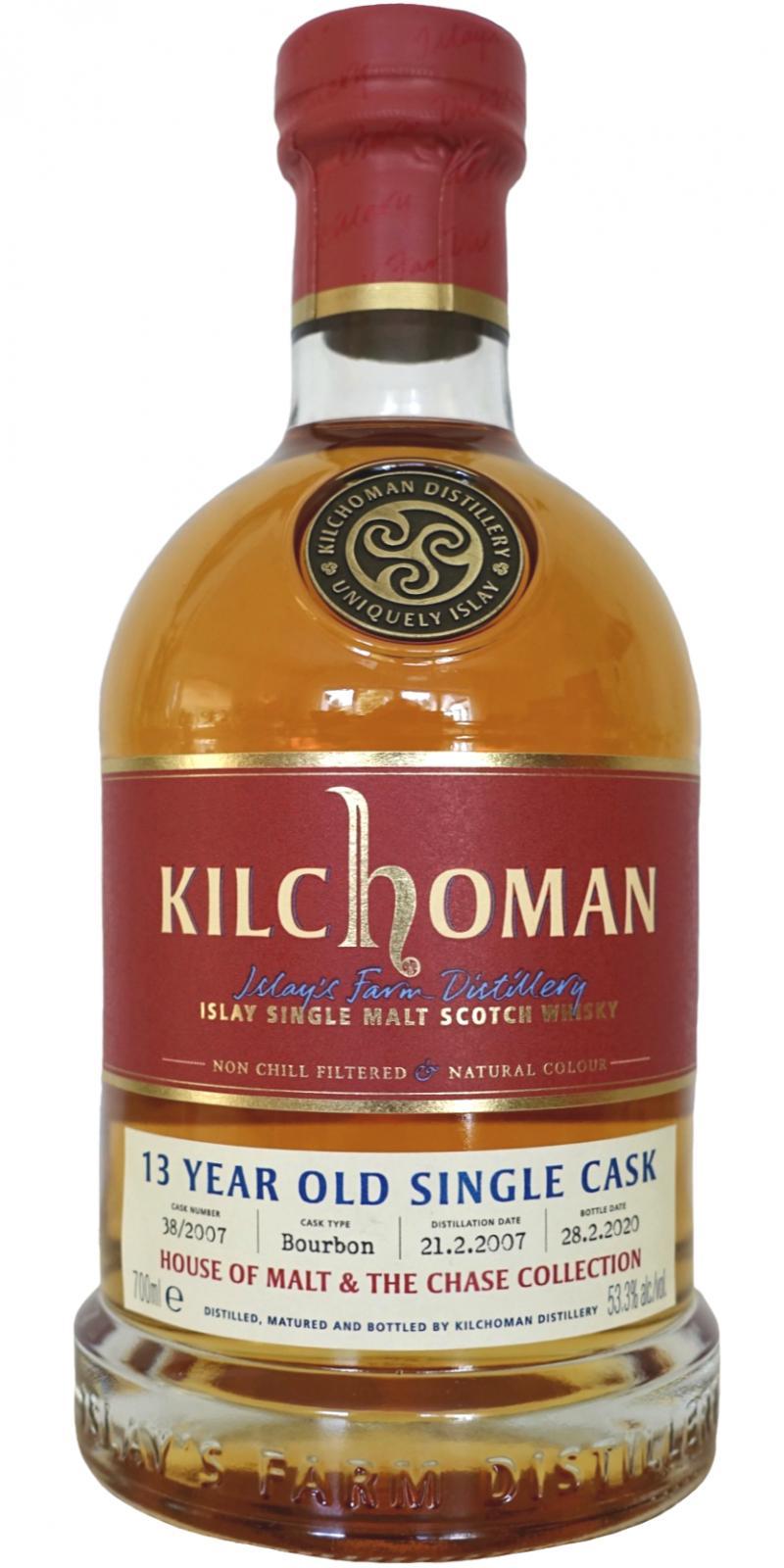 Kilchoman 2007  Single Cask Release
