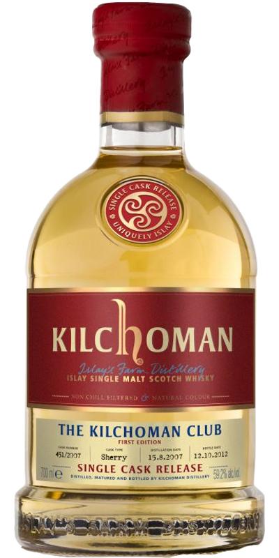 Kilchoman 2007  The Kilchoman Club - 1st Edition