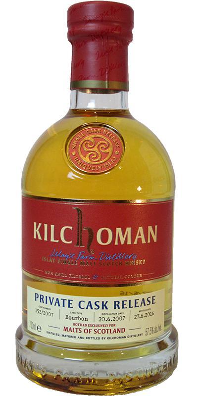 Kilchoman 2007  Private Cask Release