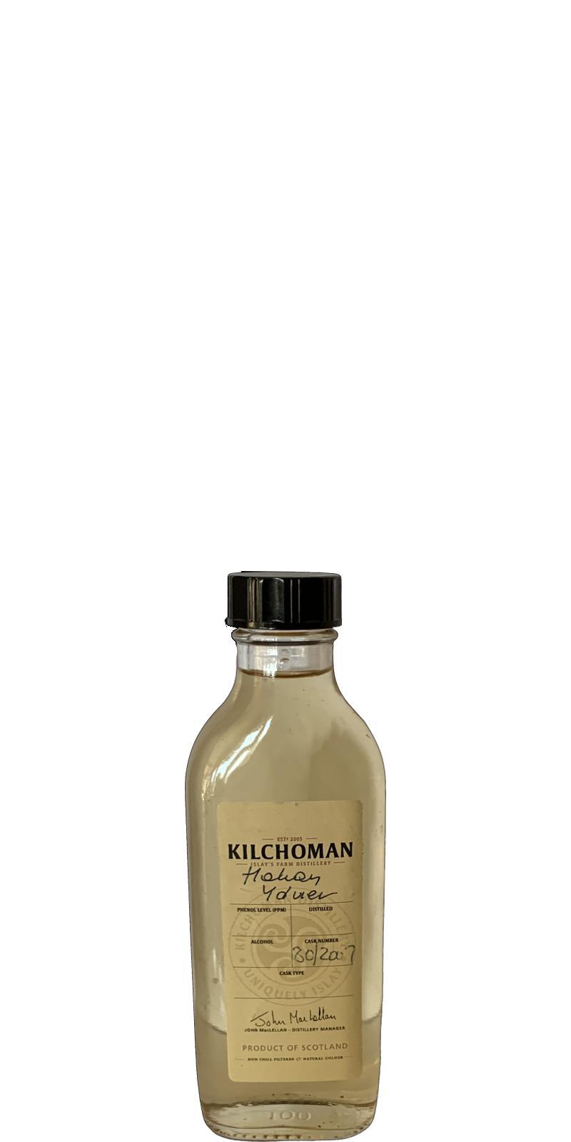 Kilchoman 2007  Private bottling