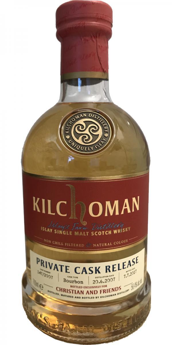 Kilchoman 2007  Private Cask Release