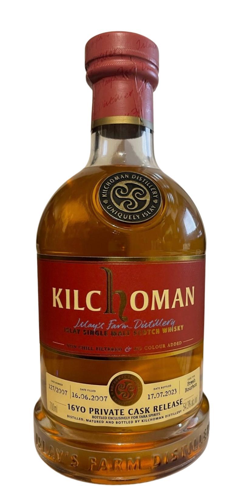 Kilchoman 2007  Private Cask Release